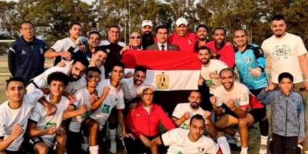 منتخب مصر للميني فوتبول أول المتأهلين لكأس العالم عقب الفوز على الكاميرون - نبض مصر