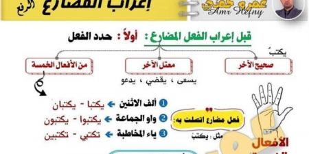 مراجعات نهائية.. ملخص دروس النحو لـ الصف الثاني الثانوي الترم الاول في 10 ورقات - نبض مصر