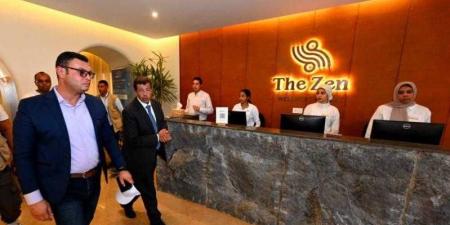 وزير الإسكان يتابع موقف تشغيل مشروع ”The Zen” للسياحة العلاجية والاستشفائية بمدينة أسوان الجديدة - نبض مصر