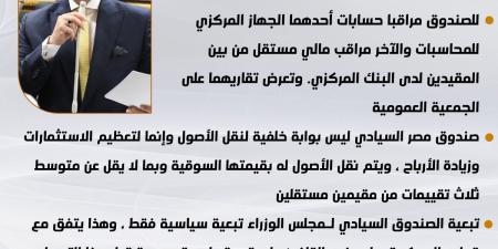 ليس بوابة خلفية لنقل الأصول.. أبرز تصريحات وزير الشؤون النيابة عن الصندوق السيادي - نبض مصر