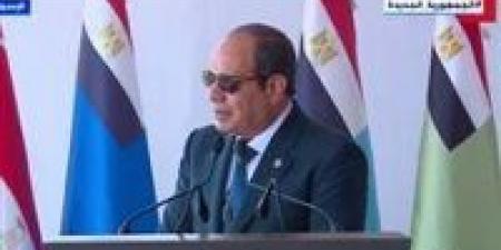 الرئيس السيسي: مصرون على استكمال مراحل حياة كريمة رغم الظروف الصعبة - نبض مصر