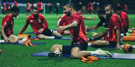 تفاصيل مران الأهلي الأول استعدادا لمباراة الزمالك - نبض مصر