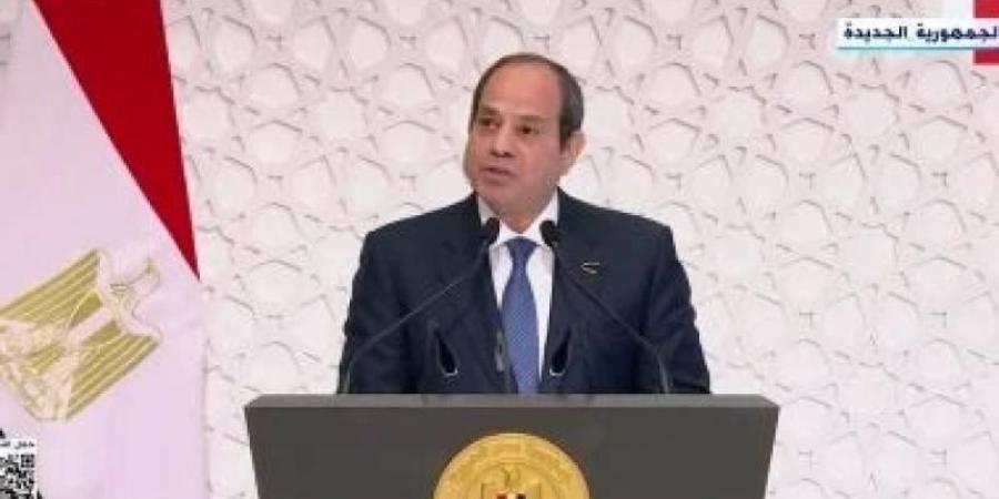 السيسي: مصر لا تدخر جهدًا في توفير كل الدعم لبناء الإنسان - نبض مصر