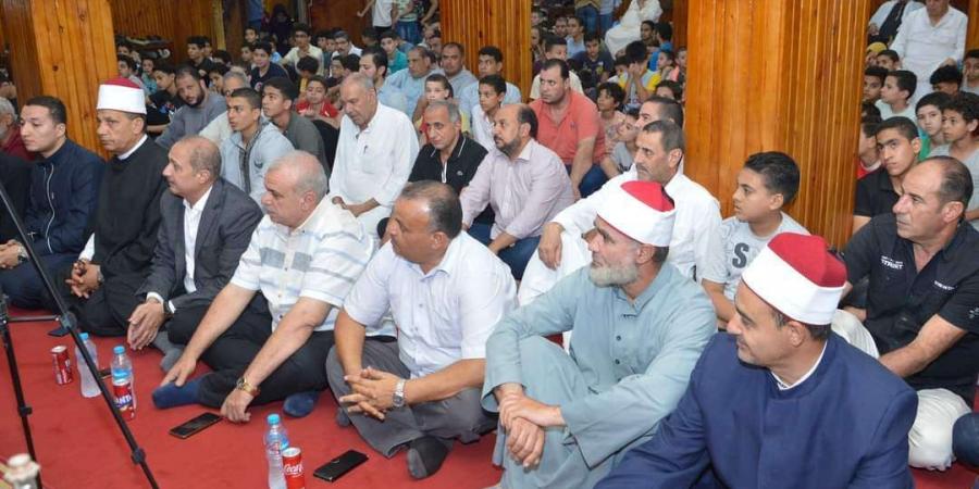 رئيس مدينة شبراخيت يشهد الاحتفال بالمولد النبوى في مسجد ابو بكر الصديق - نبض مصر