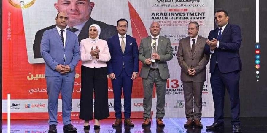 فوز المهندس هيثم حسين بجائزة أفضل رائد أعمال عربي لعام 2024 - نبض مصر