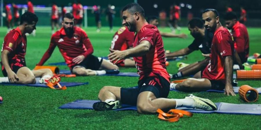 تفاصيل مران الأهلي الأول استعدادا لمباراة الزمالك - نبض مصر