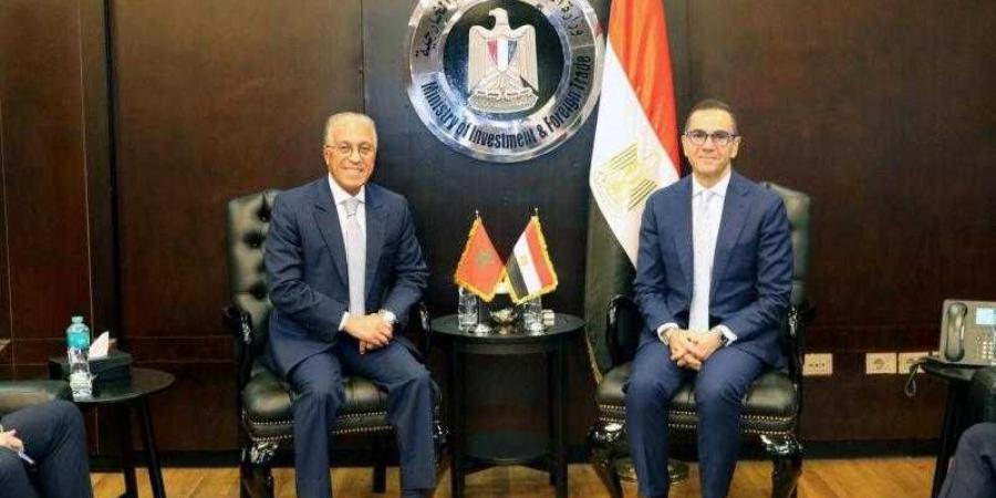 وزير الاستثمار والتجارة الخارجية يستقبل السفير المغربي بالقاهرة - نبض مصر