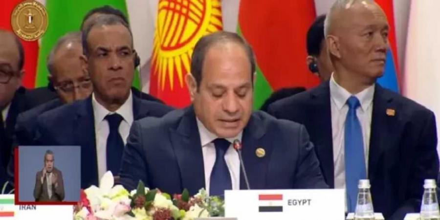 الرئيس السيسي يشدد على التدخل الدولي لوقف استهداف المدنيين بغزة - نبض مصر