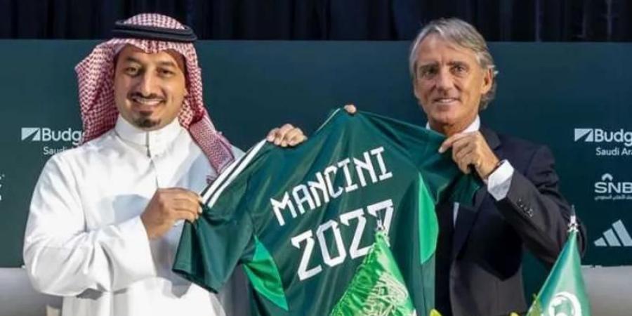 الاتحاد السعودي يعلن فسخ تعاقده مع مانشيني مدرب المنتخب بالتراضي - نبض مصر